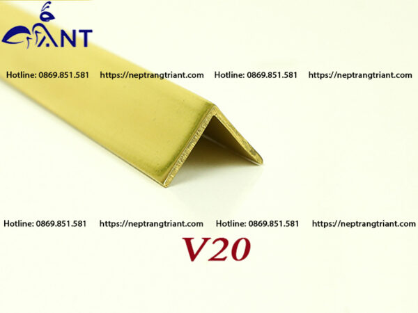 Nẹp đồng V20
