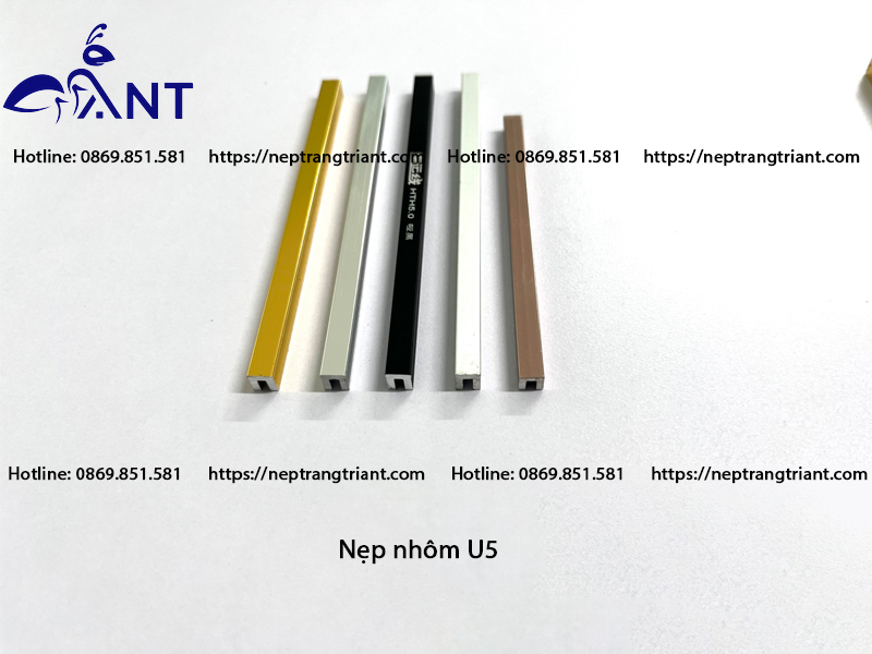 Nẹp nhôm U5