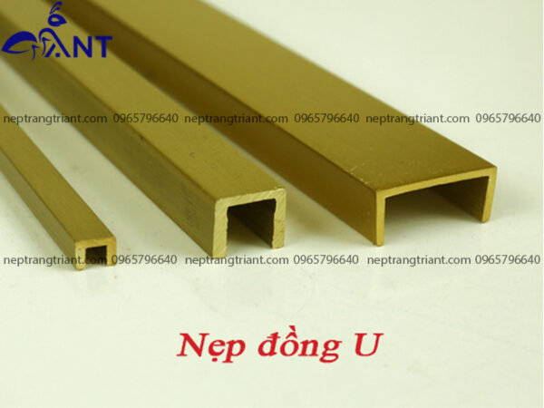 Nẹp đồng U