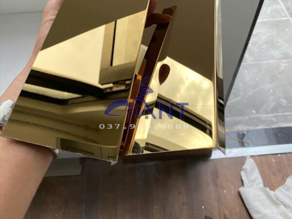 L inox ốp trần thạch cao